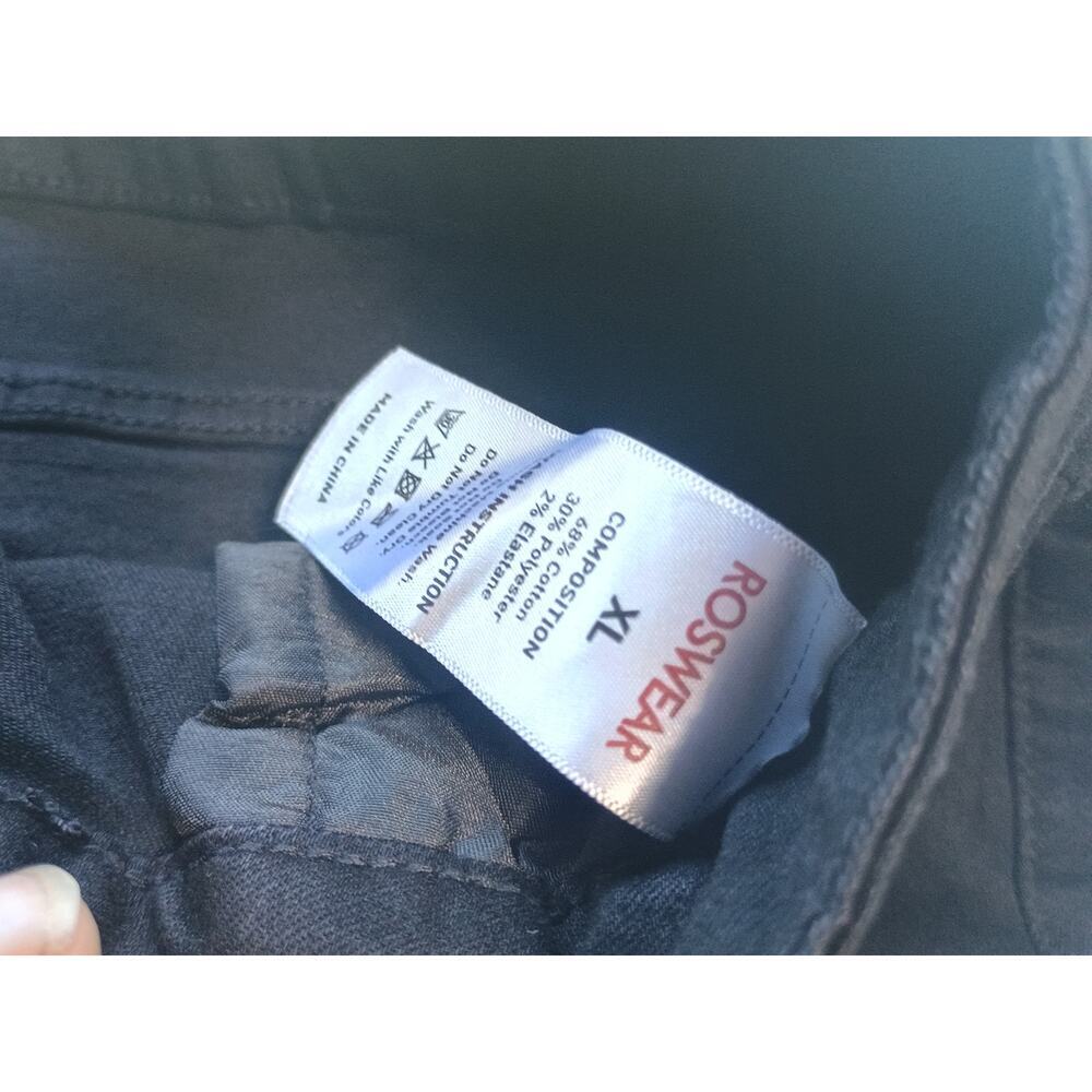 ROSWEAR Black Wide Leg Jeans - Size XL - NWT - Picture 3 of 7